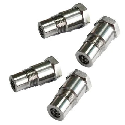 O2 Sensor Adapter with Internal Converter Element and Stainless Steel Mesh, M18x1.5 Thread