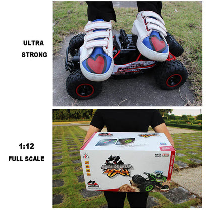 4WD Remote Control Truck with Dual Motors and 260ft Range, 35KM/H Speed