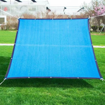 UV Block Mesh Shade Sail with Metal Grommets and Water Repellent Surface