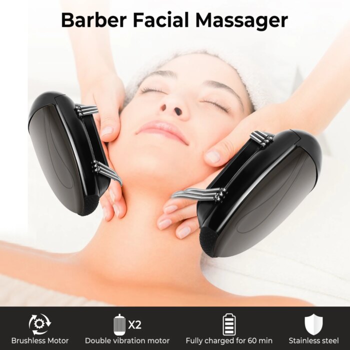 Handheld Vibration Massager with Heat Function and Multiple Intensity Settings