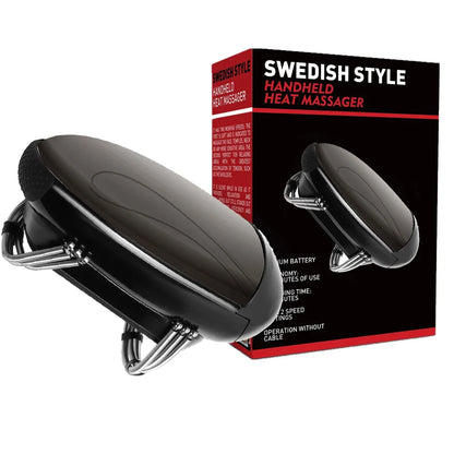 Handheld Vibration Massager with Heat Function and Multiple Intensity Settings