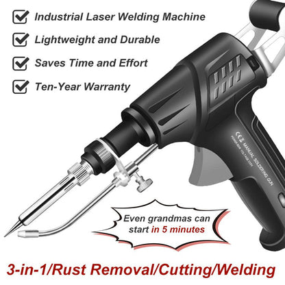 Dual Mode Welding and Cutting Tool with 4-Wire Ceramic Core, 20-Second Heatup