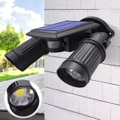 Motion Sensor Solar LED Light with 360 Degree Rotation and 600 Lumens