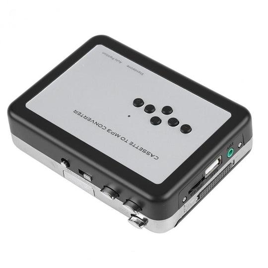 Cassette to MP3 Converter with Stereo Recording and USB Power