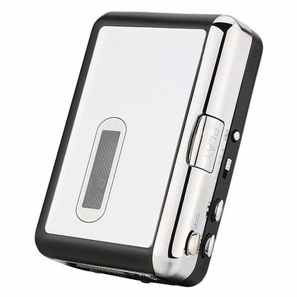 Cassette to MP3 Converter with Stereo Recording and USB Power