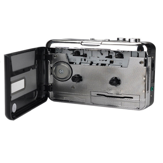 Cassette to MP3 Converter with Stereo Recording and USB Power