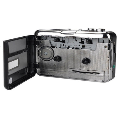 Cassette to MP3 Converter with Stereo Recording and USB Power