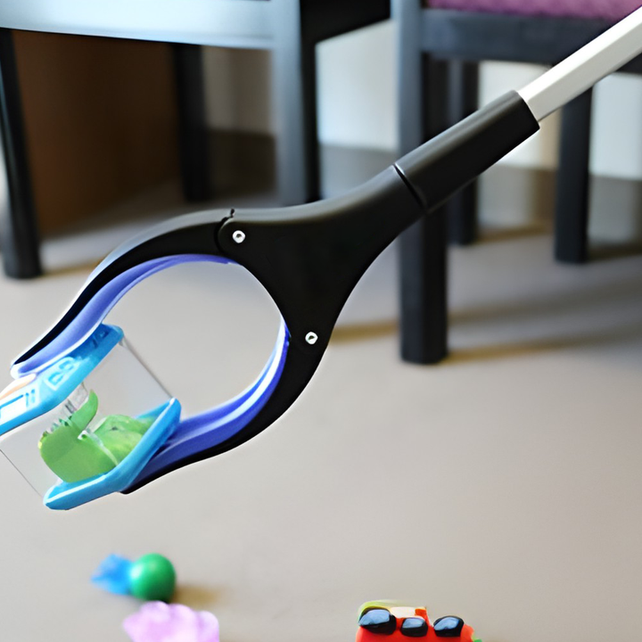 Reacher Grabber Tool with 90-Degree Rotating Head and Foldable Design