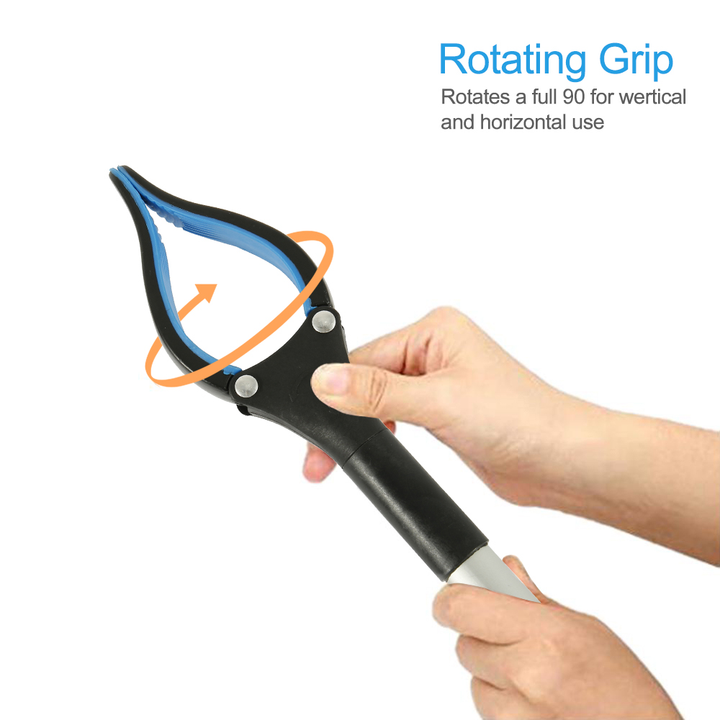 Reacher Grabber Tool with 90-Degree Rotating Head and Foldable Design