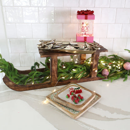 DOORBUSTER: Nutcracker Present Water Globe - Interior Delights