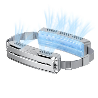 Wearable Waist Fan with 3-Speed Settings and 5000mAh Battery