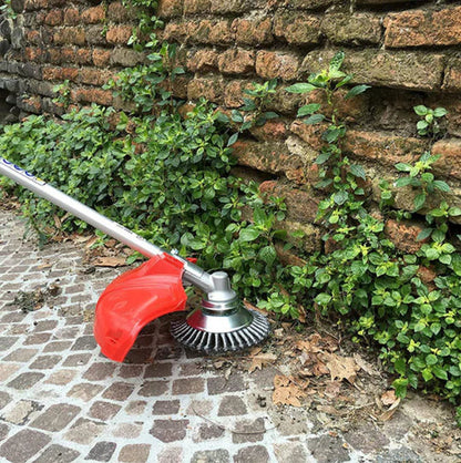 Carbon Steel Weed Brush Head with 360 Degree Cutting and Universal Trimmer Fit
