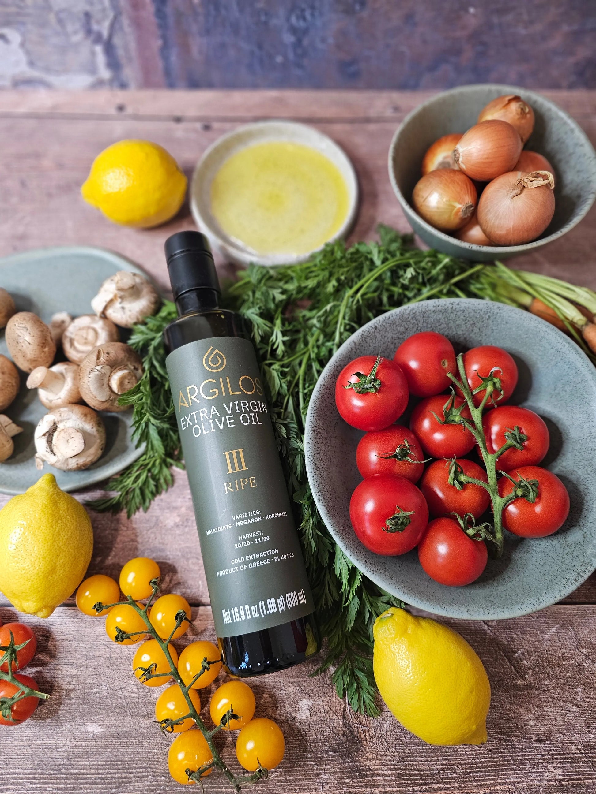 ARGILOS III RIPE Extra Virgin Olive Oil Nostos Goods