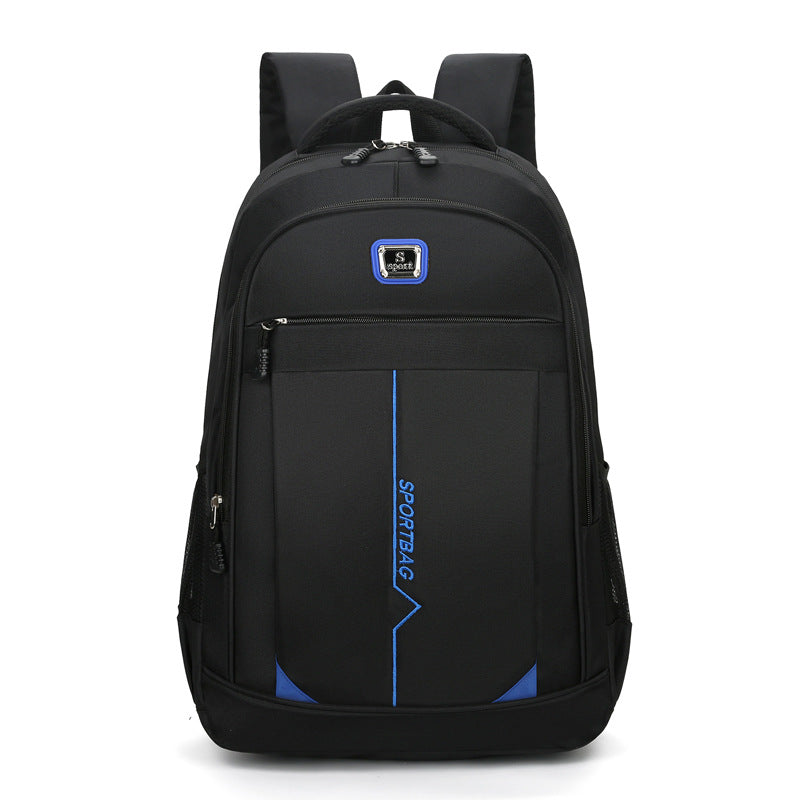 Travel Backpack with Built-In Charging Port and Padded Straps, Water Resistant