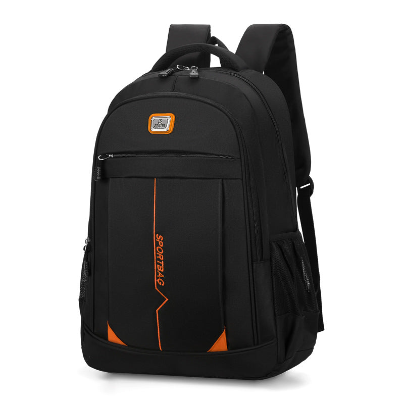 Travel Backpack with Built-In Charging Port and Padded Straps, Water Resistant
