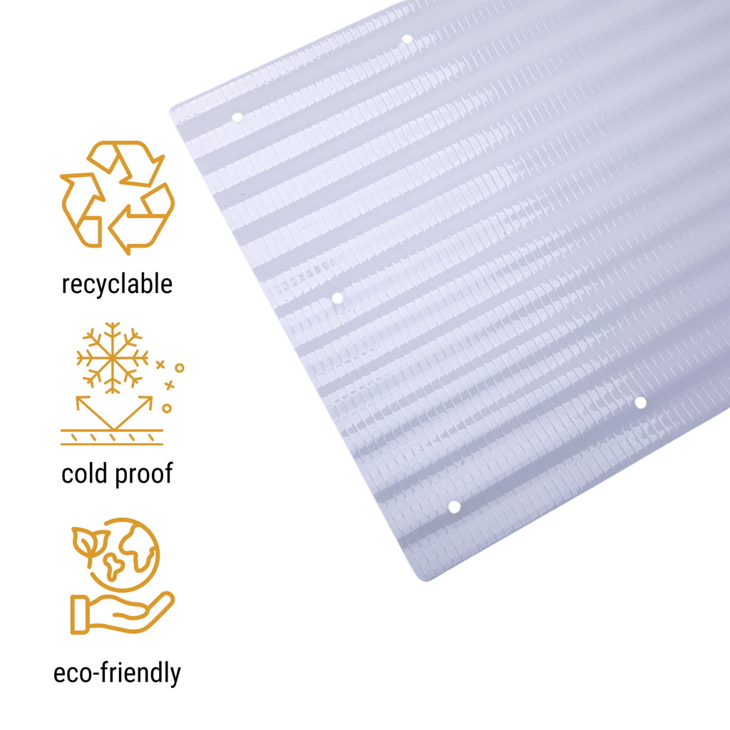 Tree Trunk Guard with Wraparound Shields and Snap Assembly, 6 Pack