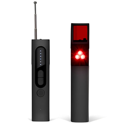 RF Camera Detector with GPS Tracker Detection and Built-in Light, 6 Sensitivity Levels