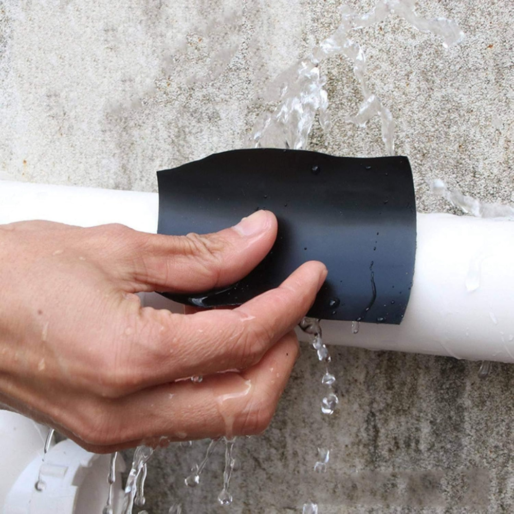 Self-Adhesive Repair Tape with Temperature Resistance and Electrical Insulation, 59in Length