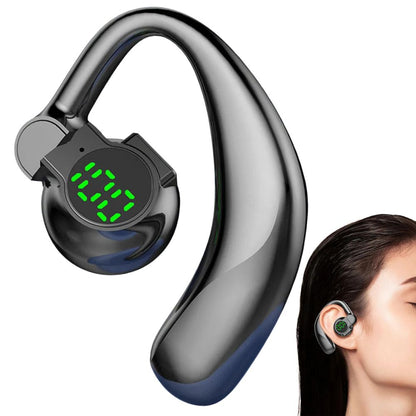Air Conduction Headphones with Rotating Ear Hooks and Touch Controls, 20-Hour Battery