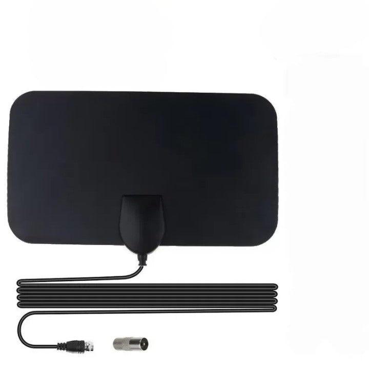 Indoor TV Antenna with 49.7 Mile Range and VHF/UHF Reception, 10ft Cable All Vera Mart
