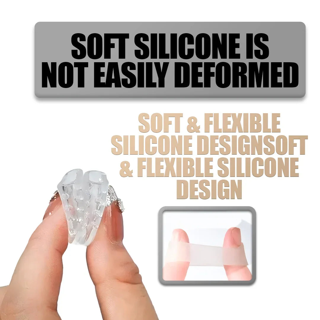 Silicone Toe Protectors with Friction Reducing Cushioning, Medical Grade and Latex Free All Vera Mart