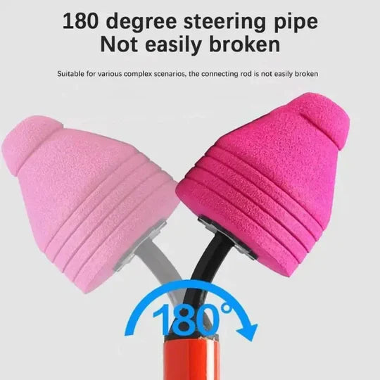 Air Powered Plunger with 120 PSI Pressure and Interchangeable Drain Heads