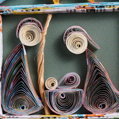 Quilled Nativity Ornament - Ten Thousand Villages