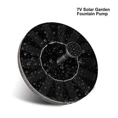 Floating Solar Fountain Pump with Automatic Operation for Birdbaths and Ponds