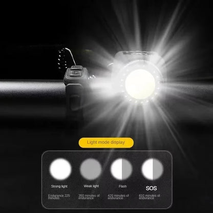 Bike Horn and Light with 110dB Alert Tones and Four Lighting Modes