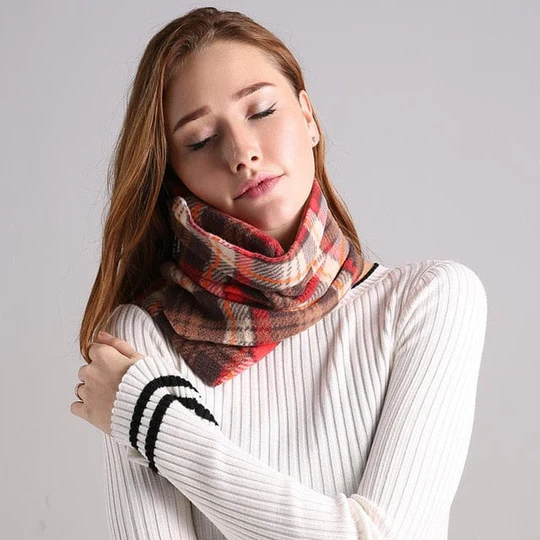 Microbead Neck Pillow with Built-In Phone Holder and Spring Support for Travel