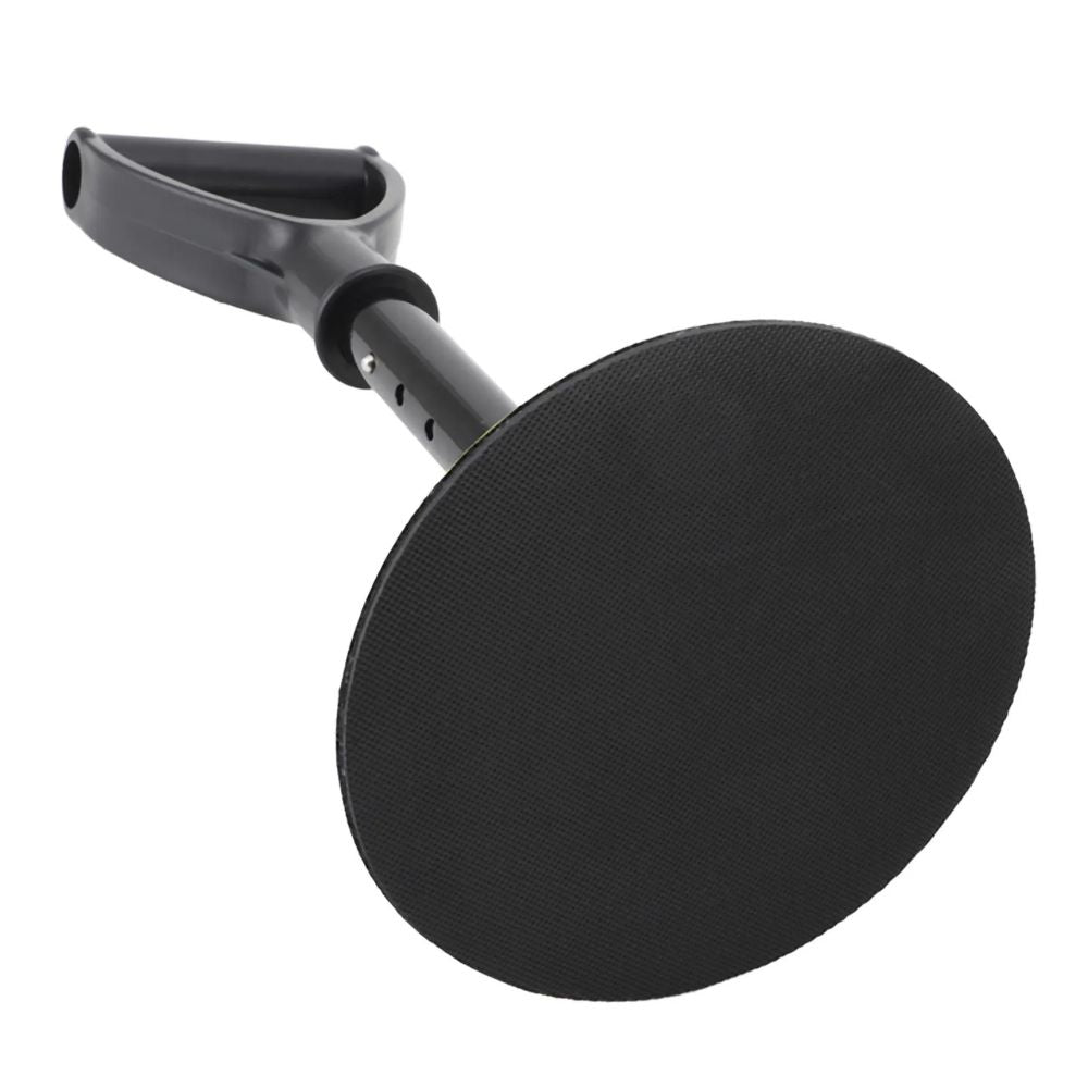 Adjustable Standing Support Handle with Molded Grip and Non-Slip Rubber Feet