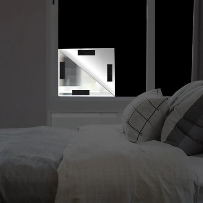 Static Cling Blackout Window Film with Heat Reflection and Noise Dampening, Trim-to-Fit