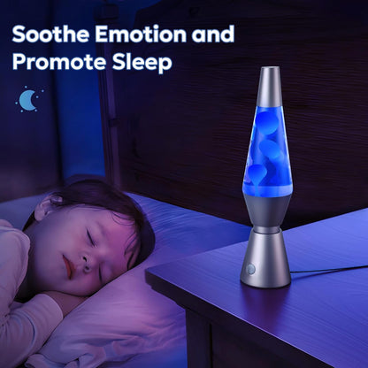 LED Lava Lamp with 17 Color Options and Wireless Remote Control