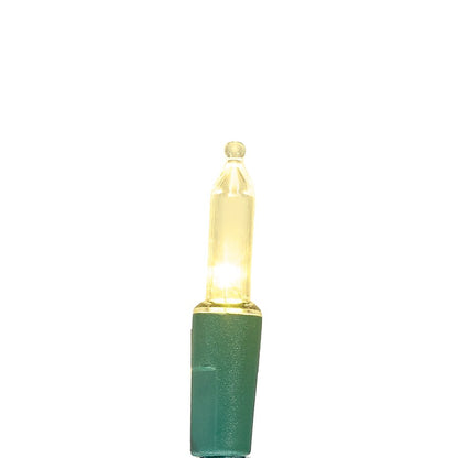 Twinkling LED String Lights with 100 Bulbs in Warm White and Multicolor for Christmas Trees and Wreaths