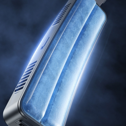 Wearable Waist Fan with 3-Speed Settings and 5000mAh Battery