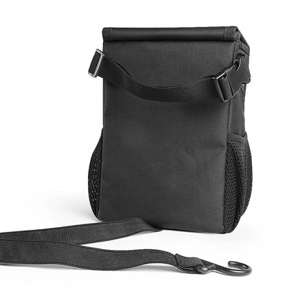 Waterproof Car Trash Bin with Adjustable Hanging Straps and Side Pockets All Vera Mart