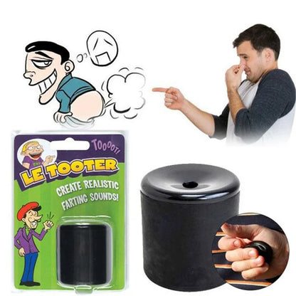 Squeeze Prank Toy with Air Compression Sound Effects and Rubber Construction