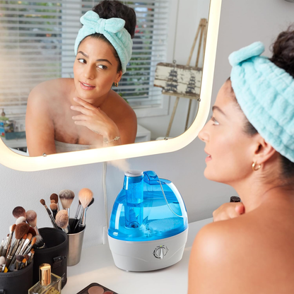 Cool Mist Humidifier with Rotating Nozzle and Auto Shutoff for 400 Square Feet