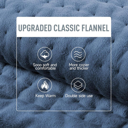 Electric Heating Pad with Six Temperature Settings and Auto Shutoff Timer