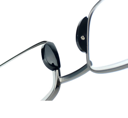 Folding Reading Glasses with Slim Case and Spring Hinge, Lightweight Steel Frame All Vera Mart