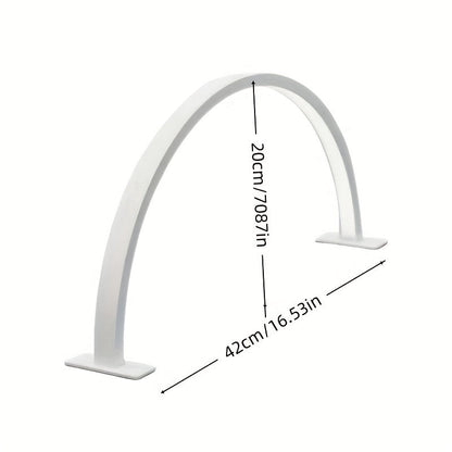 Arc LED Desk Lamp with Adjustable Brightness and Color Temperature Control