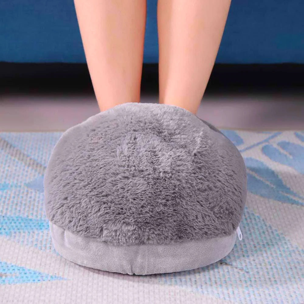 Foot Warmer with Adjustable Heat Dial and Machine Washable Liner