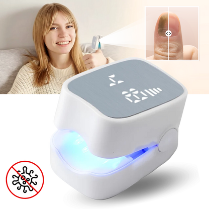 Dual Laser Nail Treatment Device with Blue Light and Pulsed Mode, 7-Minute Sessions