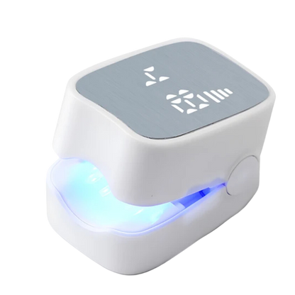 Dual Laser Nail Treatment Device with Blue Light and Pulsed Mode, 7-Minute Sessions