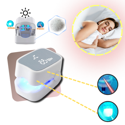 Dual Laser Nail Treatment Device with Blue Light and Pulsed Mode, 7-Minute Sessions