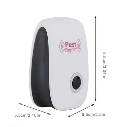 Ultrasonic Bed Bug Repellent Device with Water Resistant Design and Low Energy Operation All Vera Mart