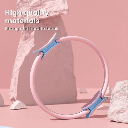 Resistance Ring with Fiberglass Core and Foam Handles for Pilates
