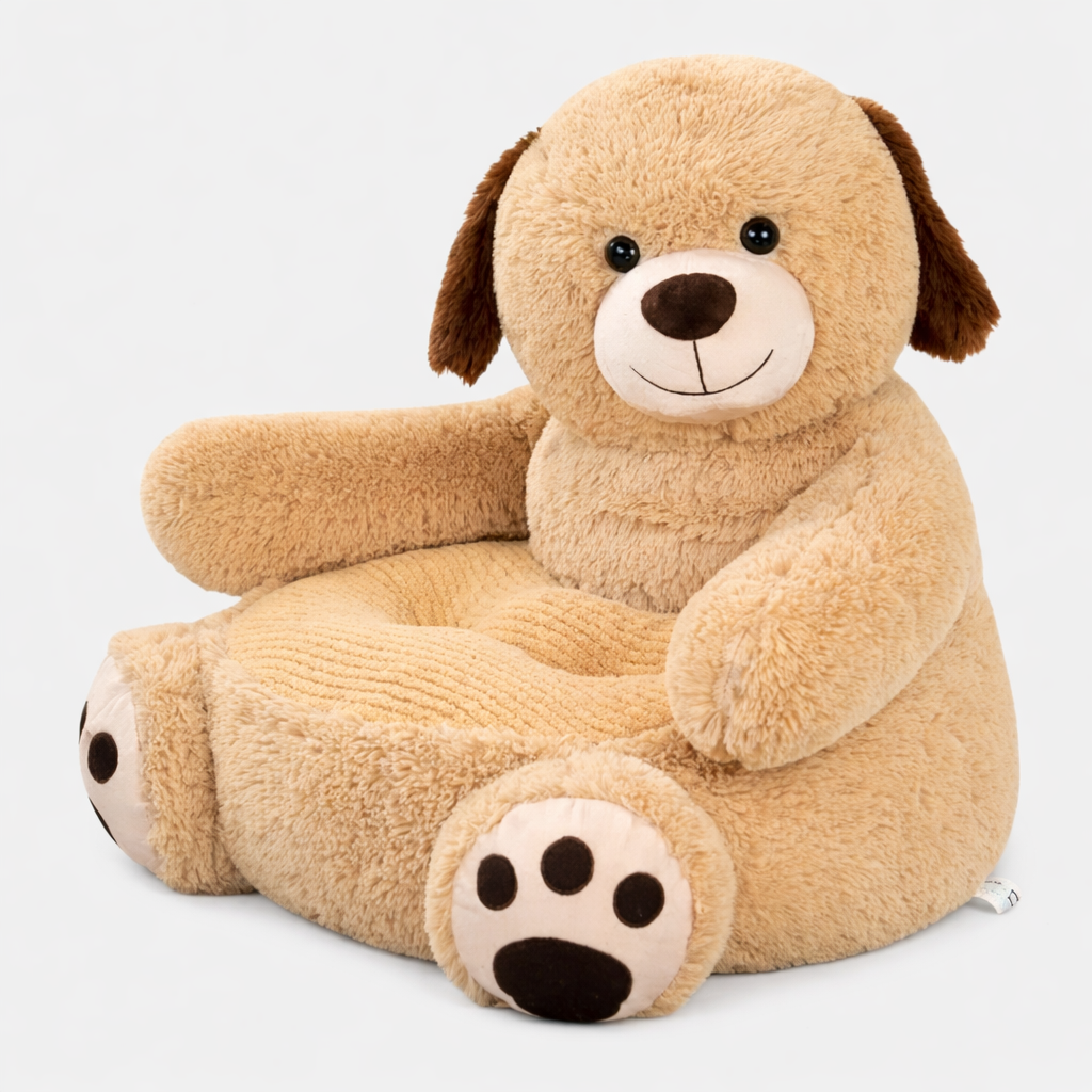 Animal-Shaped Pet Bed with Raised Sides and Removable Cover, Machine Washable