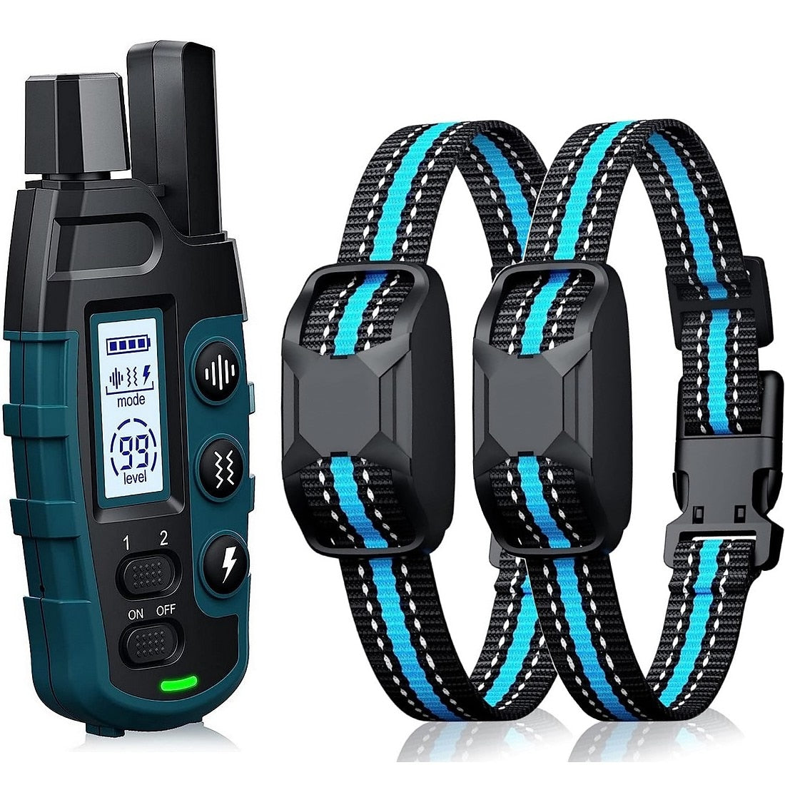 Remote Dog Training Collar with 3280ft Range and Three Training Modes, Waterproof Rechargeable