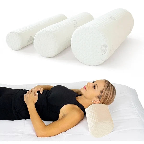 Memory Foam Neck Pillow with Removable Cotton Cover